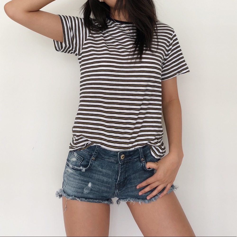 Relaxed Striped Tee